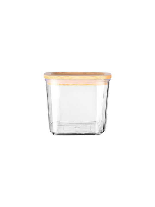 Estia Vase General Use with Lid Plastic Transparent 500ml