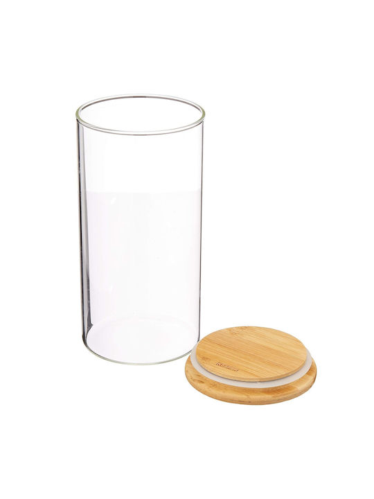Kesper Vază Utilizare Generală cu Capac Sticlă Transparentă 1200ml 1 Bucată