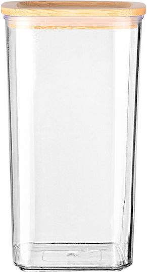 Estia ESSENTIALS Vază De Utilizare Generală Cu Capac Din Plastic Transparent 1200ml
