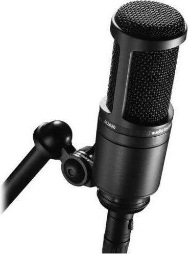 Audio Technica AT2020 Bundle Condenser Microphone XLR for Vocals