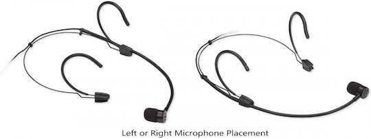 Soundsation VISAGE-C01B Σετ Πυκνωτικό Μικρόφωνο 3.5mm Κεφαλής για Φωνητικά
