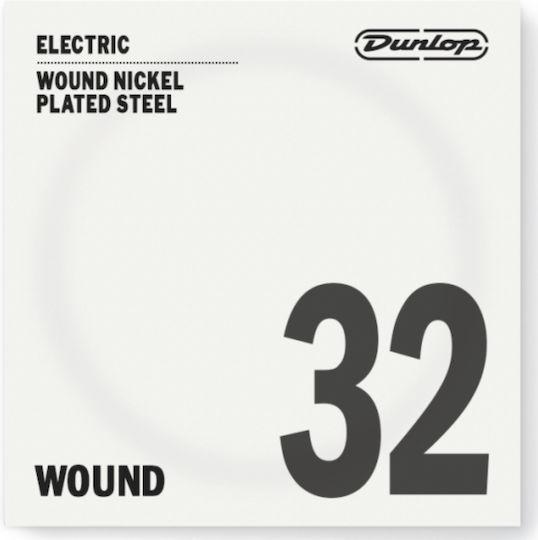 Dunlop Single Nickel Wound Electric Guitar String 32"