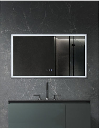 Sparke Miroa Rectangular Bathroom Mirror Led 80x50cm