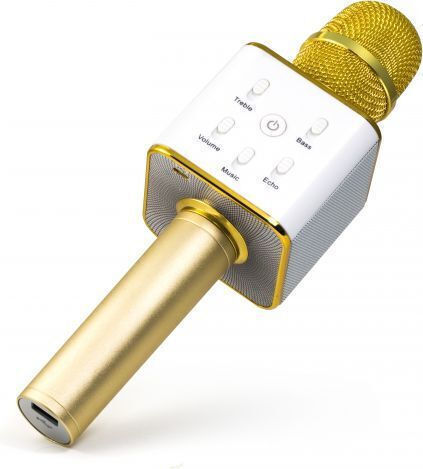 Technaxx Karaoke-Mikrofon Kabellos BT-X31 4685 Gold