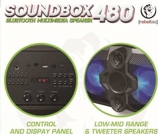 Rebeltec Soundbox 480 Speaker Black