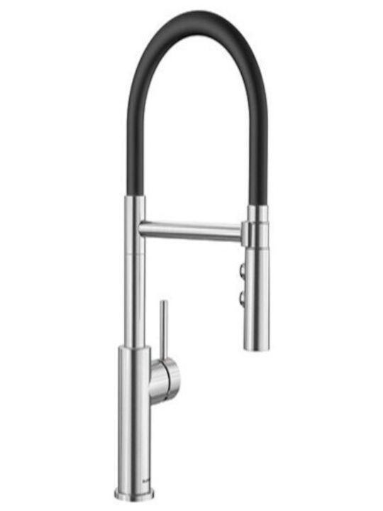Blanco Catris-s Flexo Kitchen Faucet Counter Flexible Grey