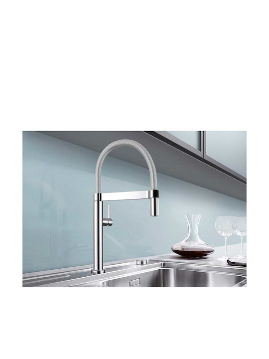 Blanco Culina-s Mini Kitchen Faucet Flexible Grey Blanco Culina-s Mini Kitchen Faucet Flexible Grey