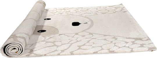 Tzikas Carpets Детско килимче Бял 80x150см
