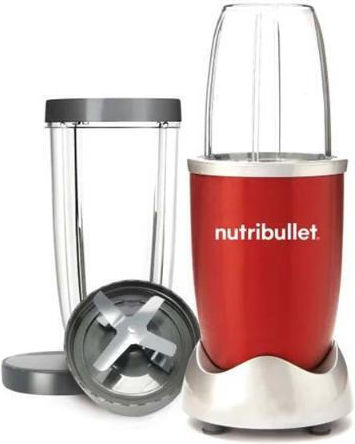 NutriBullet 600 Блендери с Каната Тритан 700 мл 600W Червен