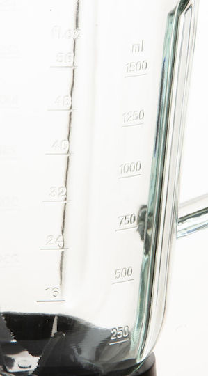 Domo Μπλέντερ με Πλαστική Κανάτα 1.5 lt 1000W Ασημί DO710BL