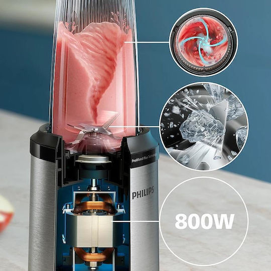 Philips 5000 Series Блендер с Кана Тритан 700 мл 800W Inox