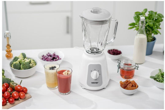 Zelmer ZSB4707 Blender with Plastic Jug 1.5 lt 500W White