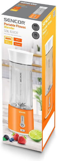 Sencor Μπλέντερ με Πλαστική Κανάτα 500 ml Πορτοκαλί SBL 133OR