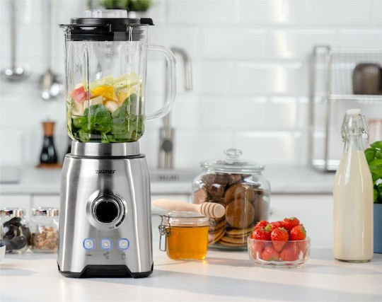 Zelmer ZSB4799 Μπλέντερ με Γυάλινη Κανάτα 1.75 lt 1200W Γκρι