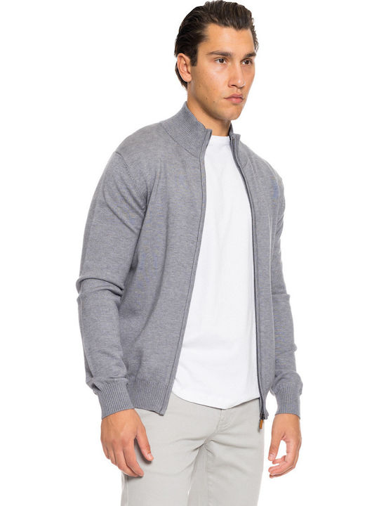 Ανδρική Ζακέτα Πλεκτή Dk grey