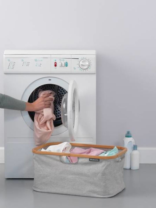Brabantia Καλάθι Απλύτων Υφασμάτινο 40lt 54x26.5x26.5cm Γκρι
