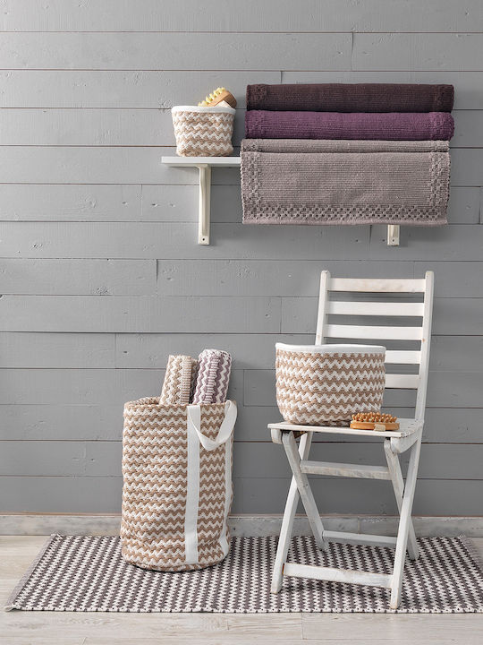 Palamaiki Taylor Wäschekorb Stoff 20x20x21cm Beiges