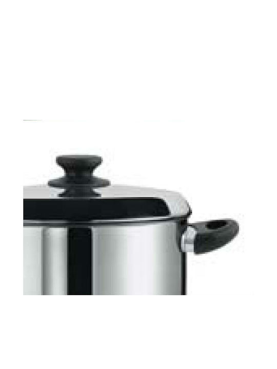 Pyramis Zeon Deep Stainless Steel Pot 2.3lt / 18cm