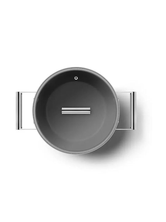 Smeg Дълбока Тенджера от Алуминий 4.6лт / 24см