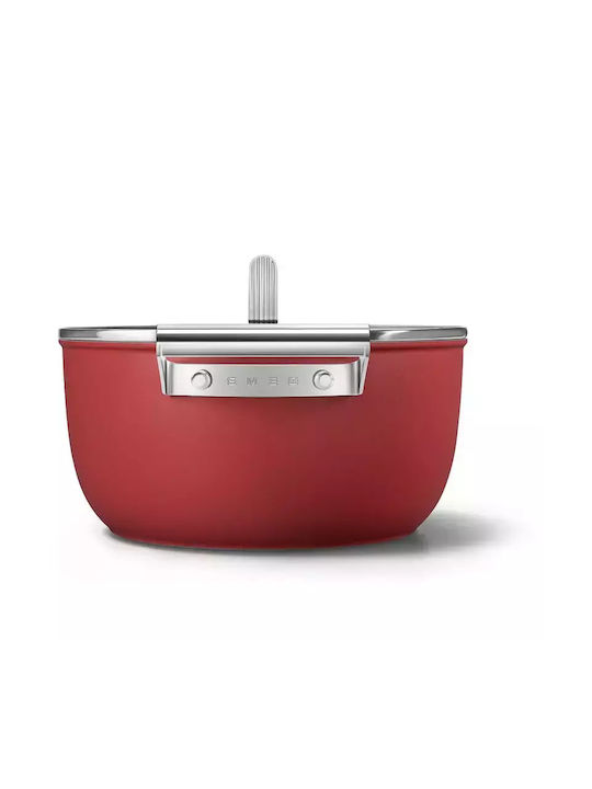 Smeg Дълбока Тенджера от Алуминий 4.6лт / 24см
