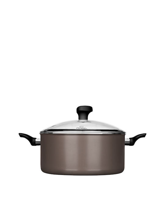 Flow Deep Stainless Steel Pot 4lt / 22cm