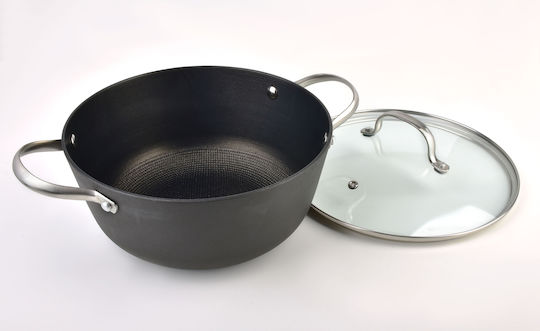 Lumarko Tiefer Topf aus Aluminium 3.7Es / 24cm