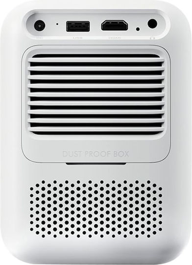 Wanbo Dali 1 Mini Projector LCD HD LED Lamp with Wi-Fi and Built-in Speakers White