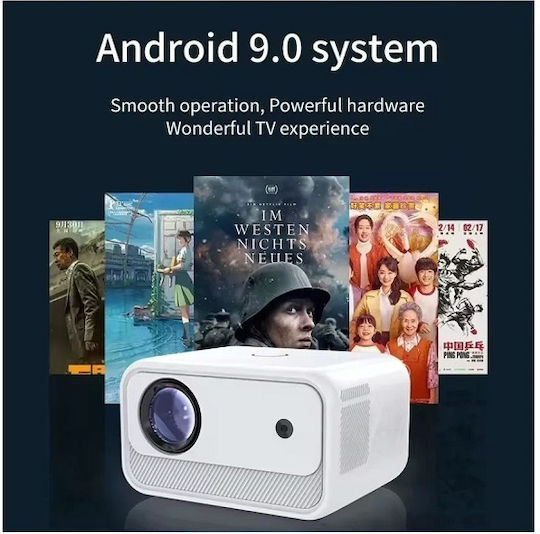 TN-CY900 Projector LCD Λάμπας LED με Ενσωματωμένα Ηχεία