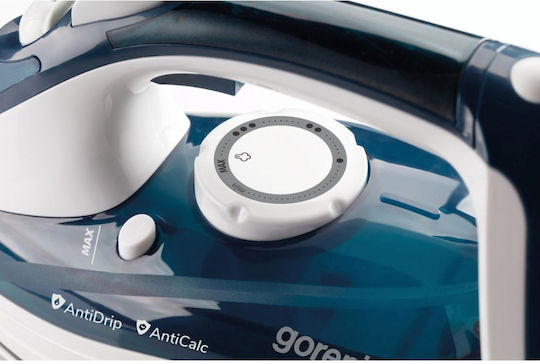 Gorenje Steam Iron 2800W with Ceramic Plate and Continuous Steam Supply 100g/min
