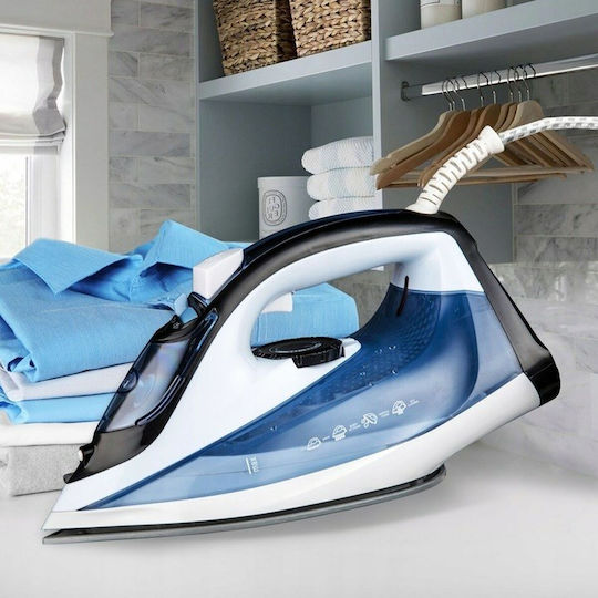 Maestro Fier de Călcat cu Aburi 2200W cu Talpă Ceramică