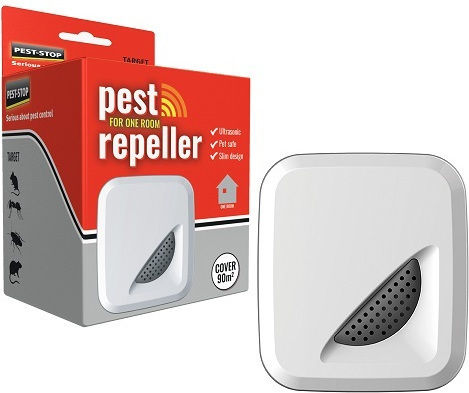 Pest-Stop Indoor Repeller 1000 Ultrasonic Repellent Device Rodents