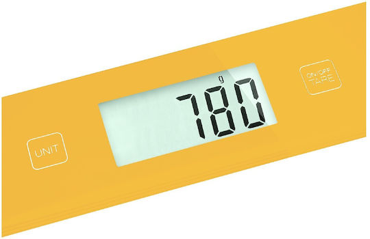 Sencor Ψηφιακή Ζυγαριά Κουζίνας έως 5kg Κίτρινη