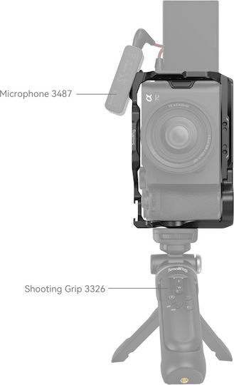 Малък комплект калъфи Smallrig за Sony Alpha 7c II Alpha 7cr 4422