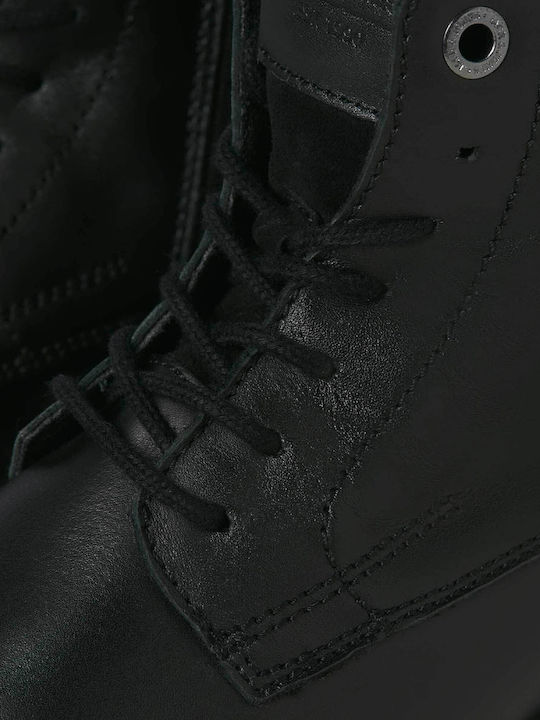 Leder Gray Herrenstiefel