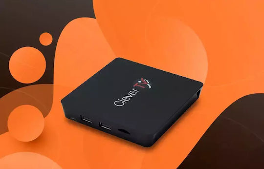 Clever TV Box CleverTV2 4K UHD με WiFi 2GB RAM και 16GB Αποθηκευτικό Χώρο με Λειτουργικό Android 9.0