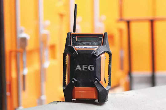 AEG BR 1218C Φορητό Ραδιόφωνο Μπαταρίας DAB+ Πορτοκαλί