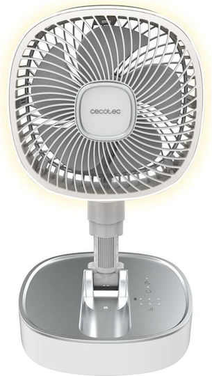 Cecotec EnergySilence 1000 Πολυμορφικός Ανεμιστήρας 40W Διαμέτρου 25cm Λευκός