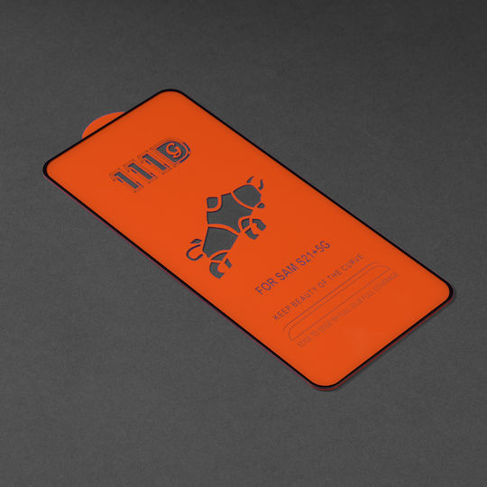 Techsuit 111d Пълно лепило Закалено стъкло за цялото лице Черен (Redmi Note 13 Pro 5G / Poco X6)
