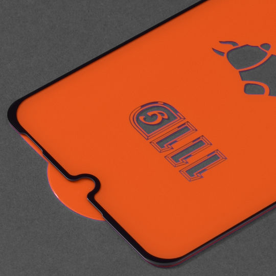 Techsuit 111d Full Glue Full Face Tempered Glass Μαύρο (Huawei P30 Lite)