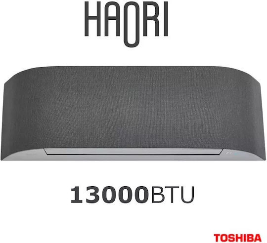 Toshiba Haori Климатици Инвертор 12000 BTU A+++/A+++ с WiFi и Ултра чист филтър Сив