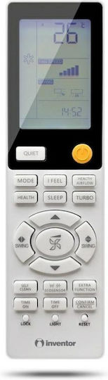 Inventor Emperor Air Conditioner Inverter 9000 BTU A+++/A++ with WiFi and Triple Eco Mode