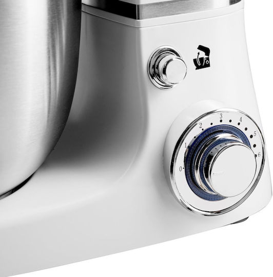 Hausberg HB-7605AB Κουζινομηχανή 1000W με Ανοξείδωτο Κάδο 5lt