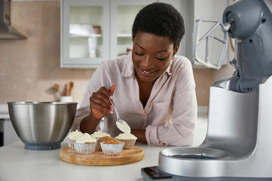 Kenwood Prospero+ Mixează 1000W cu Vas din Oțel Inoxidabil 4.3lt