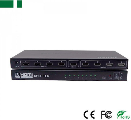 Anga HDMI Splitter PS-1008-4K