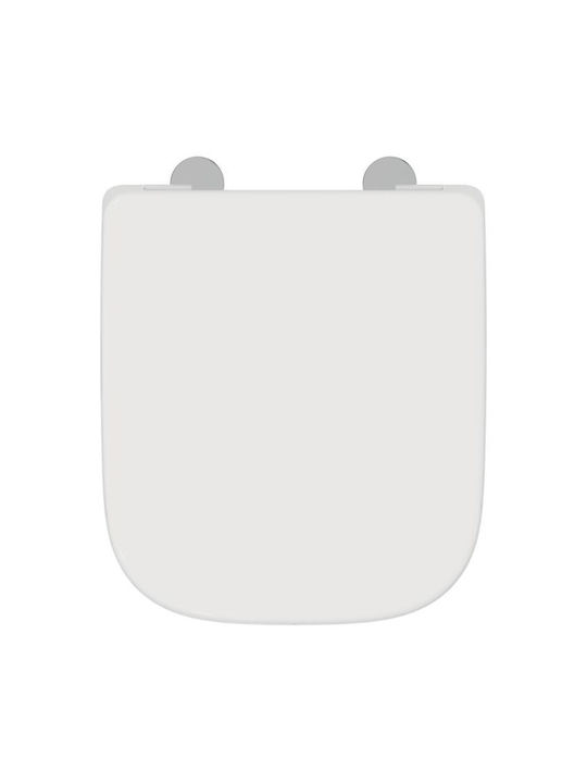 Ideal Standard iLife Space Toilettenbrille Soft-Close Kunststoff 41x36cm Weiß