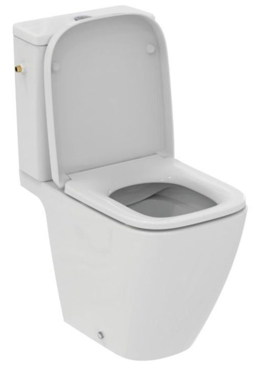 Ideal Standard iLife Space Toilettenbrille Soft-Close Kunststoff 41x36cm Weiß