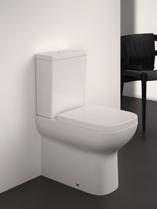 Ideal Standard iLife Space Toilettenbrille Soft-Close Kunststoff 41x36cm Weiß