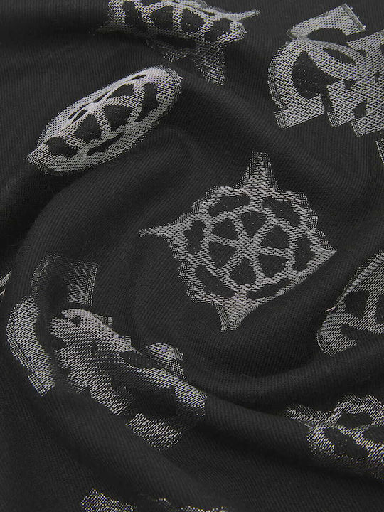 Guess Women's Wool Scarf Black