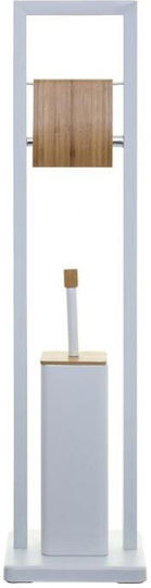 5Five 160926A Metal Bathroom Accessory Set White 2pcs