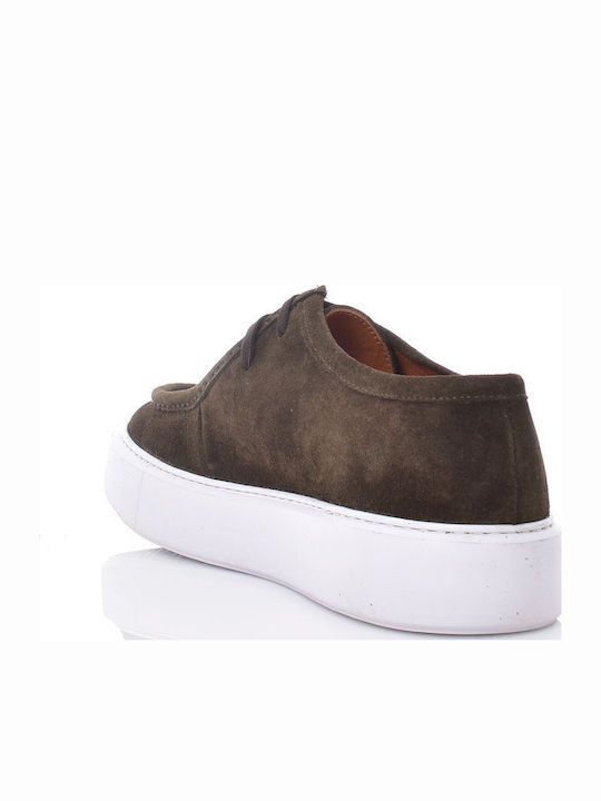 Men's Leather Moccasins Green